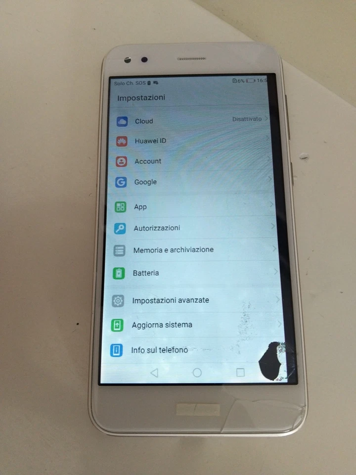 Huawei Y6 Pro 2017 SLA-L02 Oro 16GB - Immagine 2 di 4