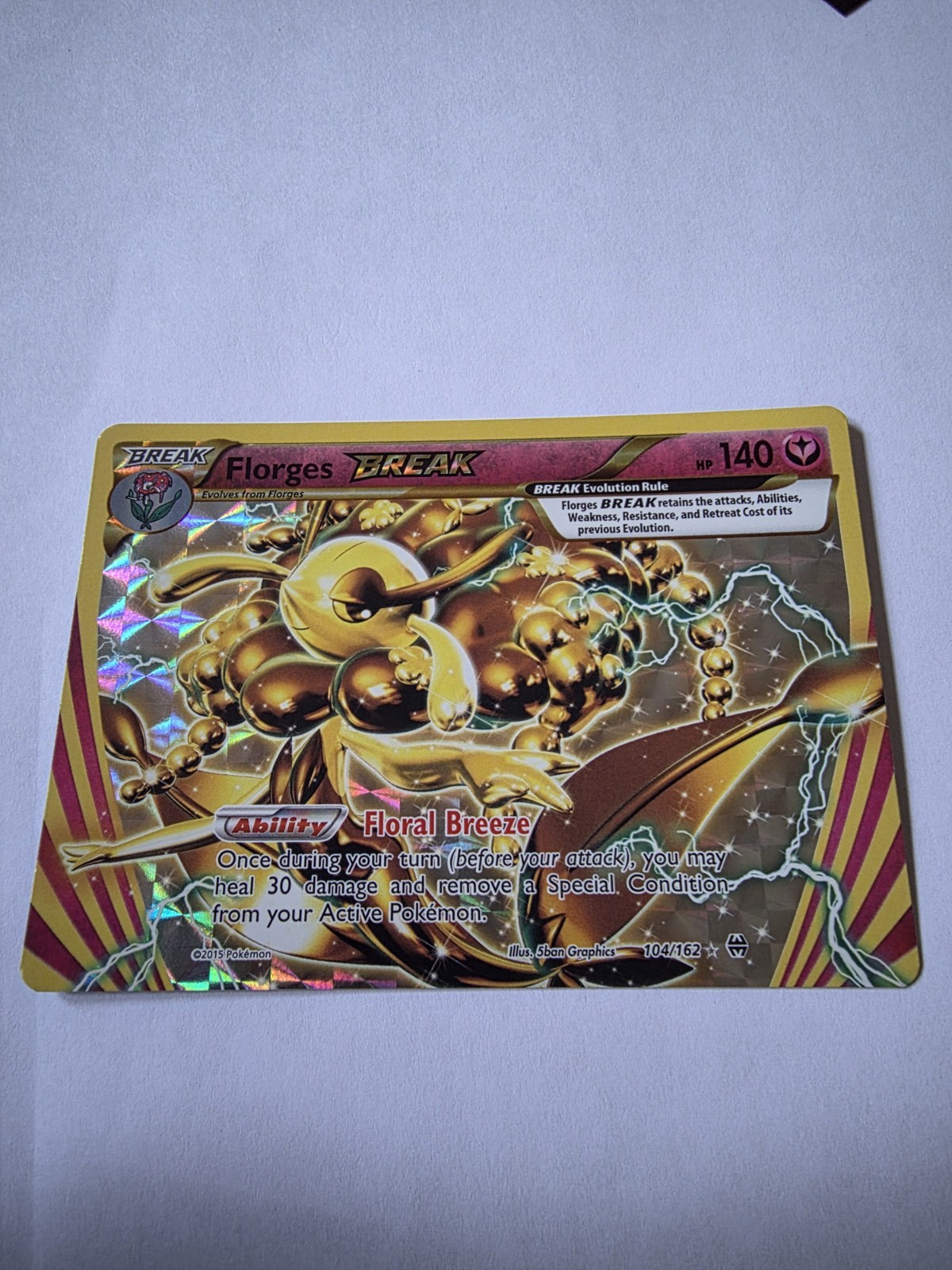 Florges BREAK 104/162 Breakthrough Holo