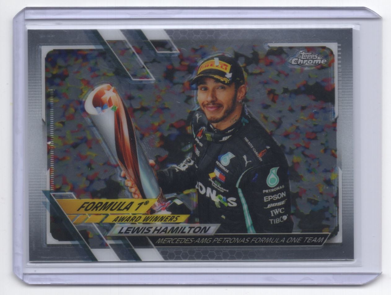 Lewis Hamilton 2021 Topps Chrome Formula 1 #1 Base Price Guide