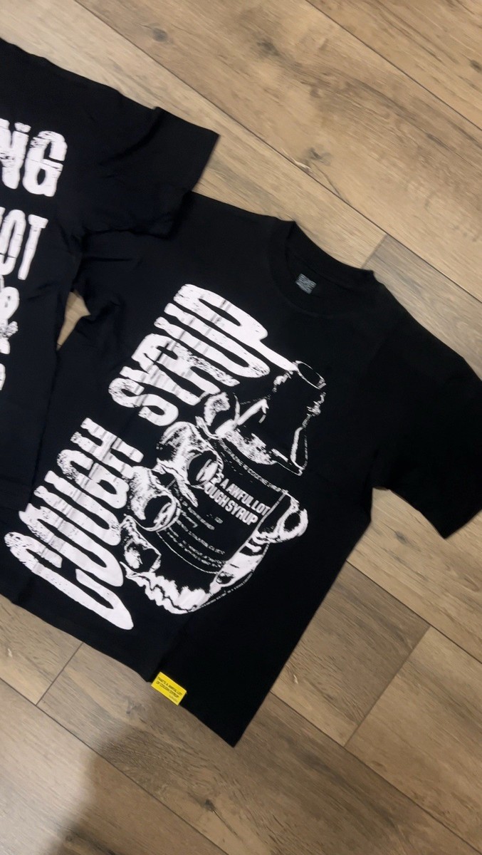 That's An Awful Lot Of Cough Syrup ALOCS Warning T-Shirt SIZE