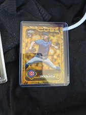 2024 Topps Gilded Collection - Shota Imanaga #119 Gold Wave Refractor /75 (RC)