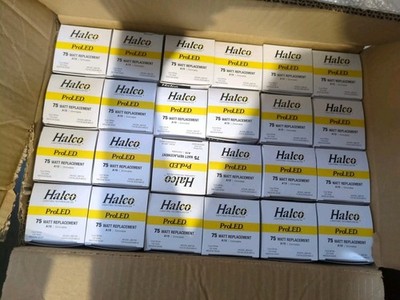 Halco 85104 11W =75W Cool White 4000K Medium Base 50 Pcs