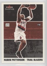 2003-04 Fleer Tradition Ruben Patterson #208 0h6r