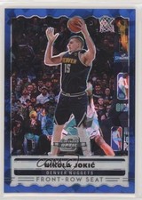 2019 Contenders Optic Front Row Seat Blue Cracked Ice Prizm Nikola Jokic #8 o7m