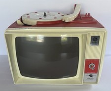 GE Show N Tell Phonoscope A660B  18 Records Slides WORKS Needs Needle