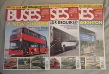 Buses Magazine Bundle 3x April, may, July 2019