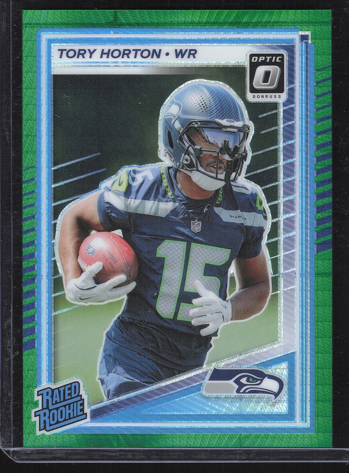 2025 Donruss Optic #295 Tory Horton Green Hyper
