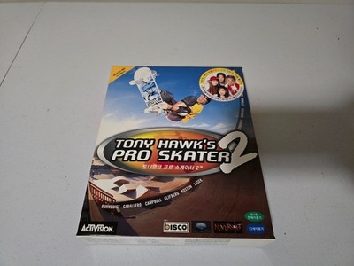 Korean Tony Hawk's Pro Skater 2 PC Big Box THPS2 Korea Fin.K.L Edition Tony Hawk