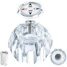 For Shower Handle Replacement: Easy Grip Knob For Modern Bathroom Decor New