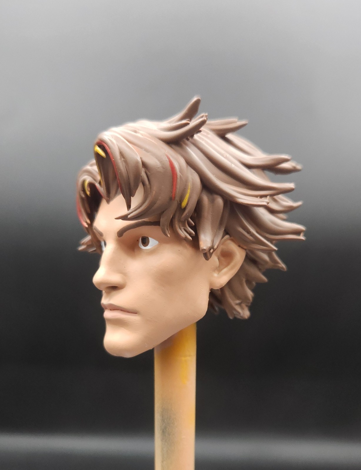 Marvel Legends Custom Peter Parker Rivals Head 1/12 Scale Painted | eBay