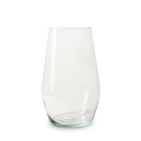 Glasvase Windlicht Hubert Konisch Rund H. 28Cm D. 17Cm Transparent Jodeco Glas
