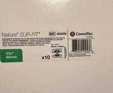 ConvaTec 404593 SUR-FIT Natura Durahesive Moldable Convex Skin Barrier