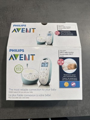 Philips Avent SCD560/00 DECT Babyphone (Smart Eco Mode, Temperatursensor)