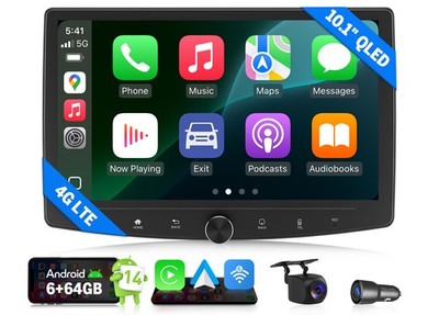 UX7SK Plus 10,1''Autoradio Doppel DIN 6+64 Android Auto 14 4G GPS Radio Bluetooth