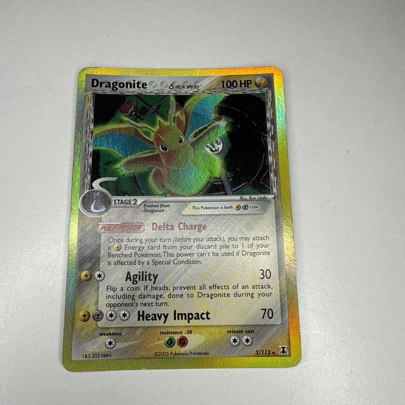 Dragonite (Delta Species) 3/113 Delta Species Holo