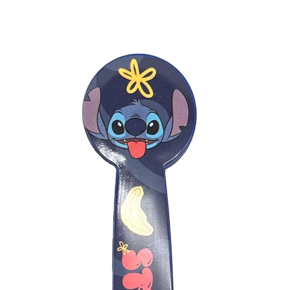 Disney, Kinderbesteck Set Löffel und Gabel Stitch Palmen Motiv, Blau - Bild 3 von 4