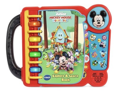 V-tech Disney Junior Mickey Mouse Fun House Explore & Learn Electronic book 2022