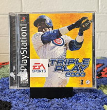 EA SPORTS Triple Play 2000 PS1 w/ Manual NTSC-U/C 2000 Baseball E