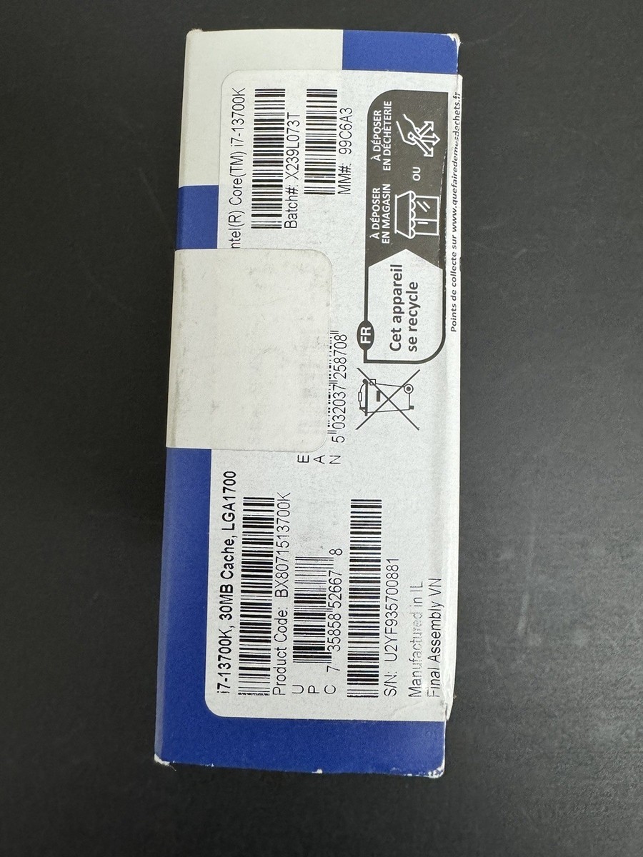 Intel Core i7-13700K 16-Core 3.4GHz Processor for sale