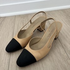 Chanel Slingbacks Size 38.5