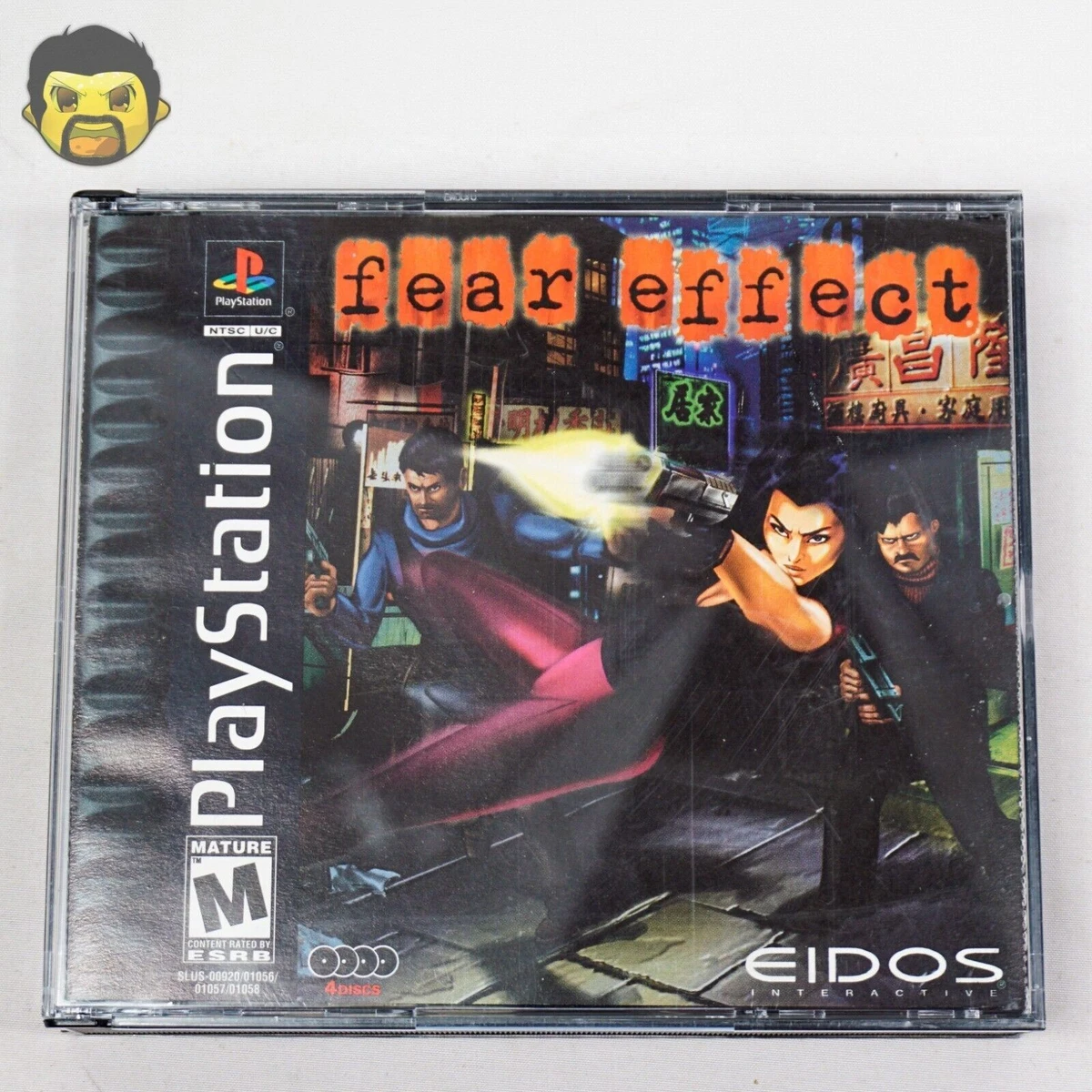 Jeu Fear Effect - PlayStation 1 PS1 - Version PAL Complète (boîte, Notice) - Très Bon état