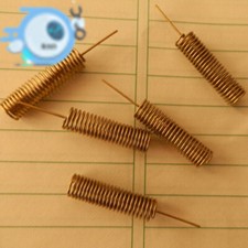 5PCS New 433MHZ spring antenna all copper 0.8 thick wire diameter