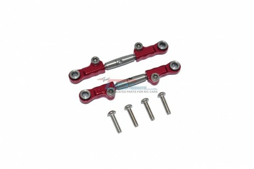 Para LOSI- Mini-T 2.0-ALUMINIO + ACERO INOXIDABLE BARRA DE AMARRE DELANTERA SUPERIOR BRAZO - JUEGO DE 2 PIEZAS - Imagen 16 de 17