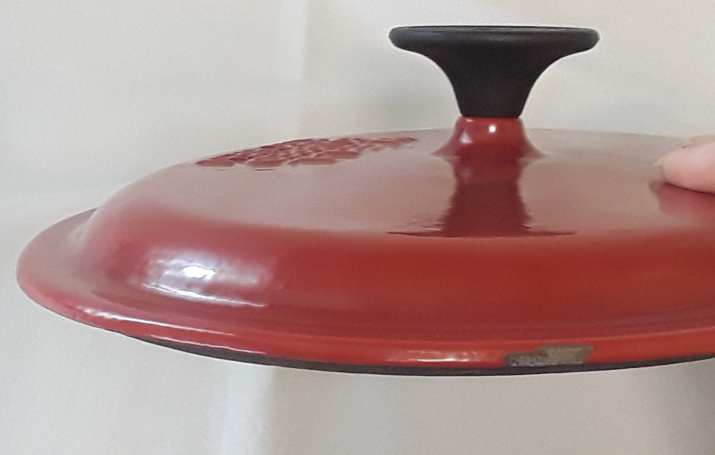 Large CAST IRON Red Oval CASSEROLE Dish, 8 Quart with Lid, Well Equipped Kitchen