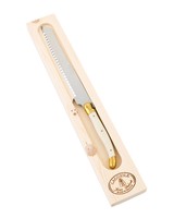 Jean Dubost Laguiole Bread Knife, Multicolor on sale Jean Dubost Laguiole Bread Knife, Multicolor on sale
