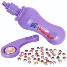 Bedazzler Stud Setting Kit Gemstone Application Tool with 70 Rhinestone Gems