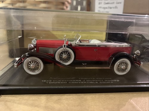 1932 DUESENBERG TORPEDO CONVERTIBLE 1/43 CAR BY AUTOMODELLO - LIMITED ED OF 85!