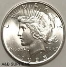 1925 Peace Dollar From OBW Roll Estate Sale CHOIC-GEM Bu Uncirculated 90% Silver