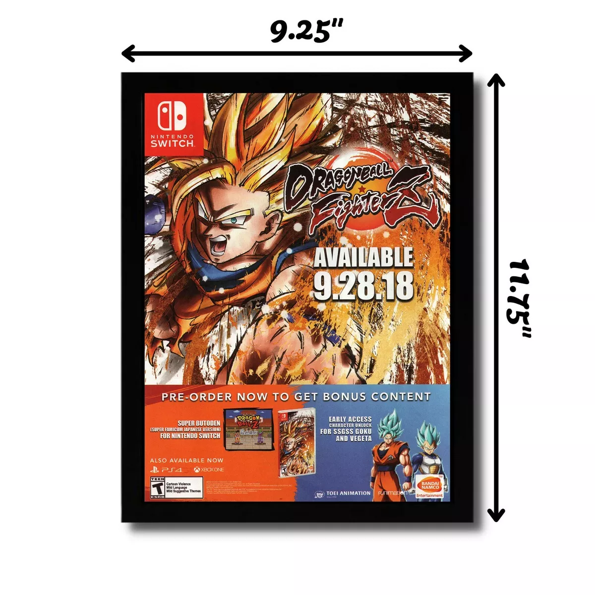 DRAGON BALL FIGHTERZ - SSGSS Goku and SSGSS Vegeta Unlock for Nintendo  Switch - Nintendo Official Site