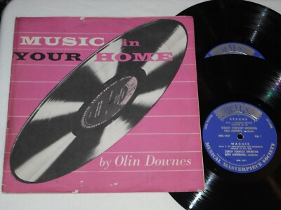 MUSIC IN YOUR HOME (1954) Mono MMS 2-10'' Vinyl LP Set