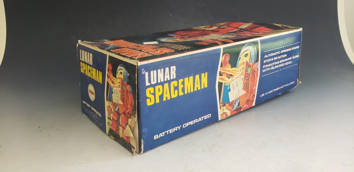 1960's Lunar Spaceman Robot by Mego Hong Kong w/Box | eBay