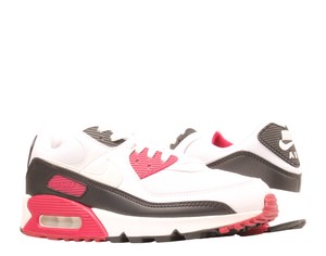 Nike Air Max 90 White/New Maroon-Black Men's Running Shoes CT4352-104 | eBay