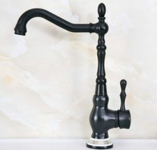 Black Oil Rubbed Brass Kitchen Wet Bar Bathroom Sink Faucet Mixer Tap fnf662