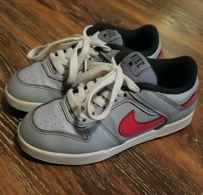 Nike Renzo 2 JR 454055 061 Skater Sneaker Shoe Youth Boys 13C Gray Red  White EUC | eBay