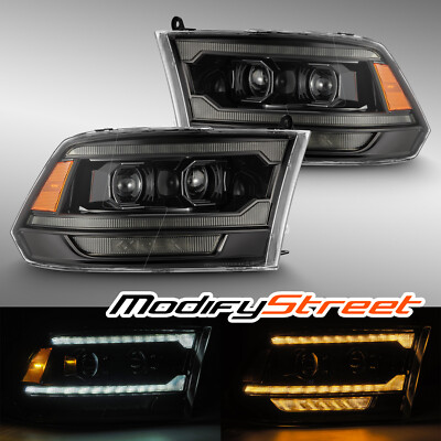 Fit 09-18 Ram Truck (5th Gen 2500 G2 Style) PRO-Series Projector Headlights Set