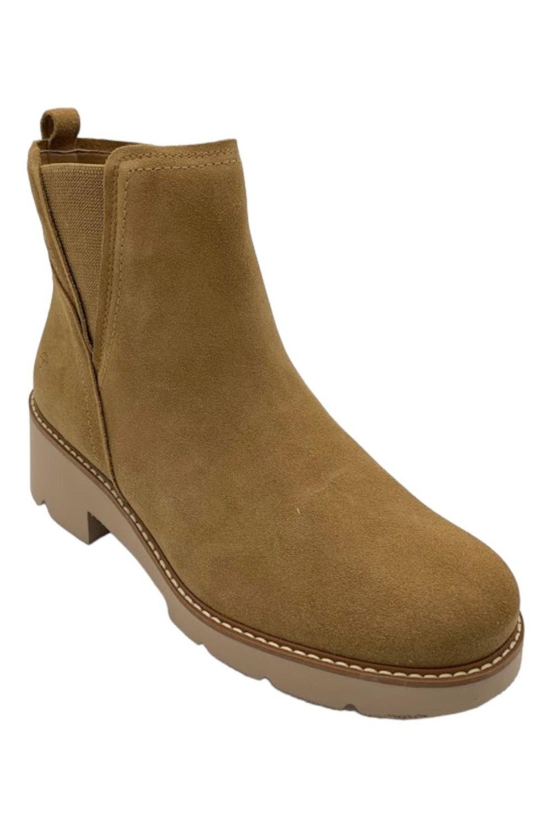 (取寄) ナチュラライザー レディース クリエイト Naturalizer women Create Caramel Leather Naturalizer Women's Darry Bootie Water Repellent Ankle Boot
