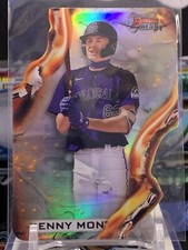 Benny Montgomery 2021 Bowman's Best Heatwave Die-Cut Rookie #HW-9 Rockies 9D
