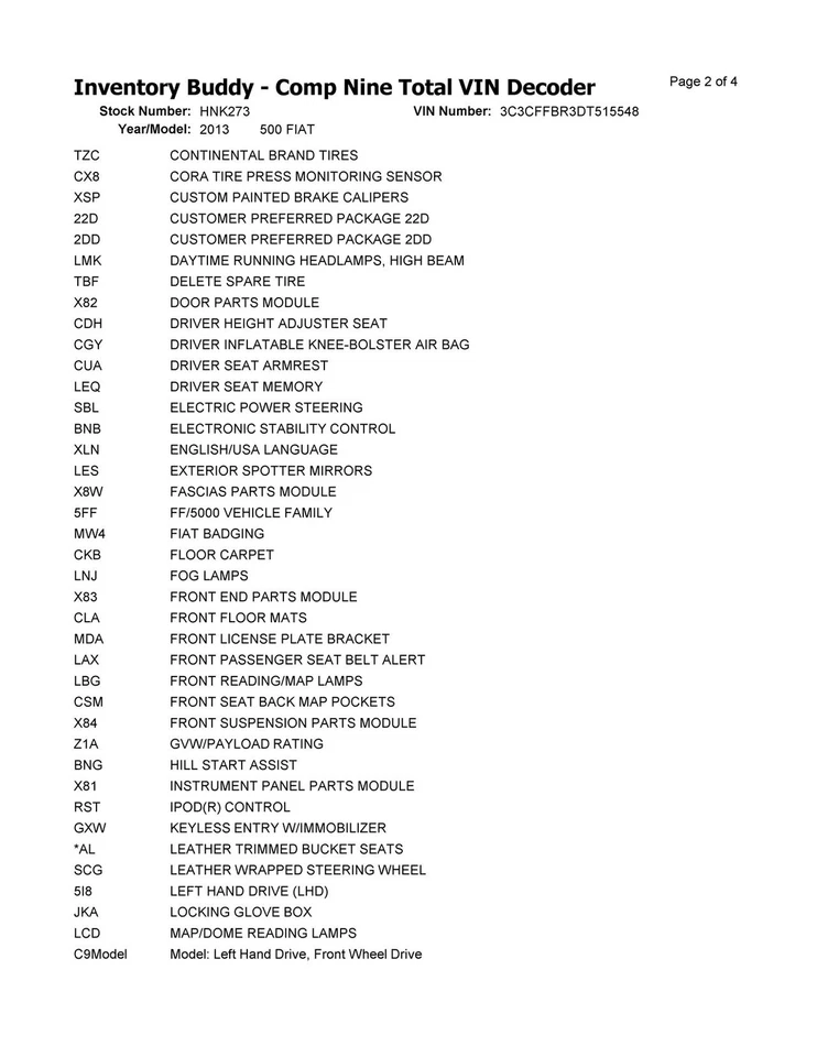Pinza de freno de disco trasera derecha usada se adapta a: 2013 Fiat 500 freno trasero 2 puertas estándar Foto 3 de 4