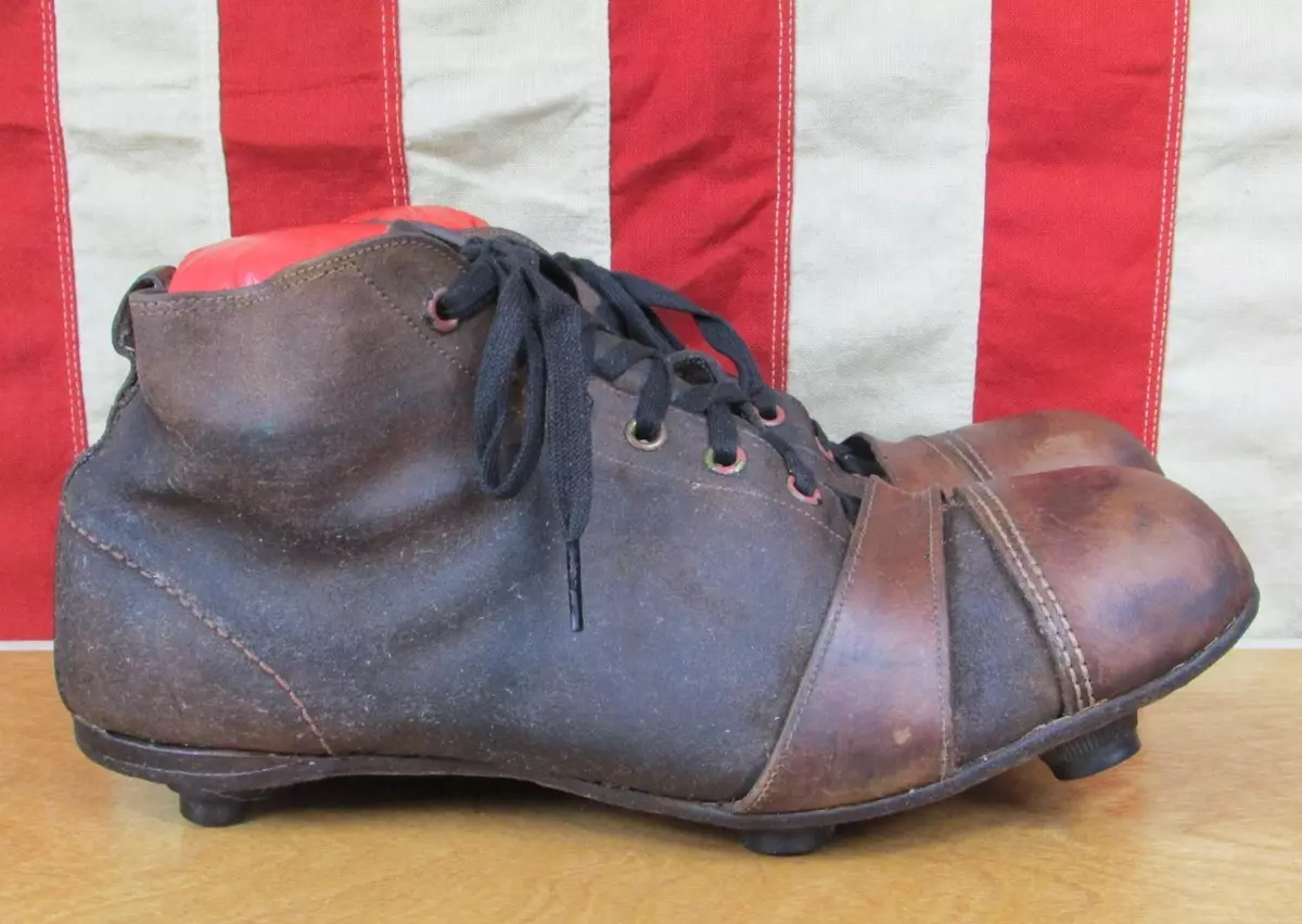 Old fashioned rugby boots cheap