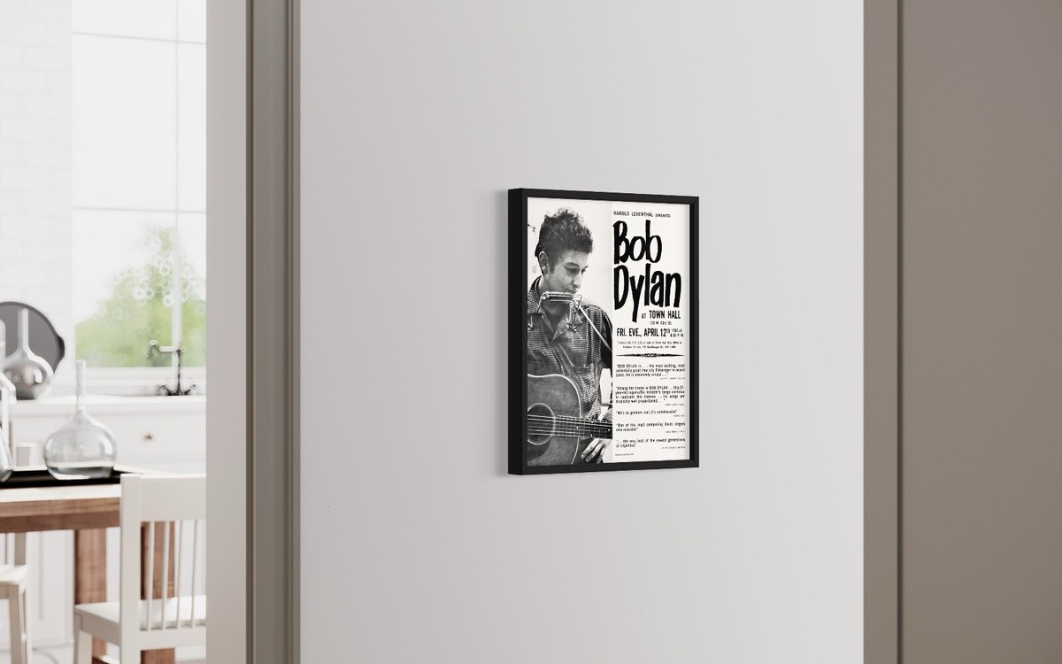 BOB DYLAN 'Town Hall' New York City 1963 First Major Concert