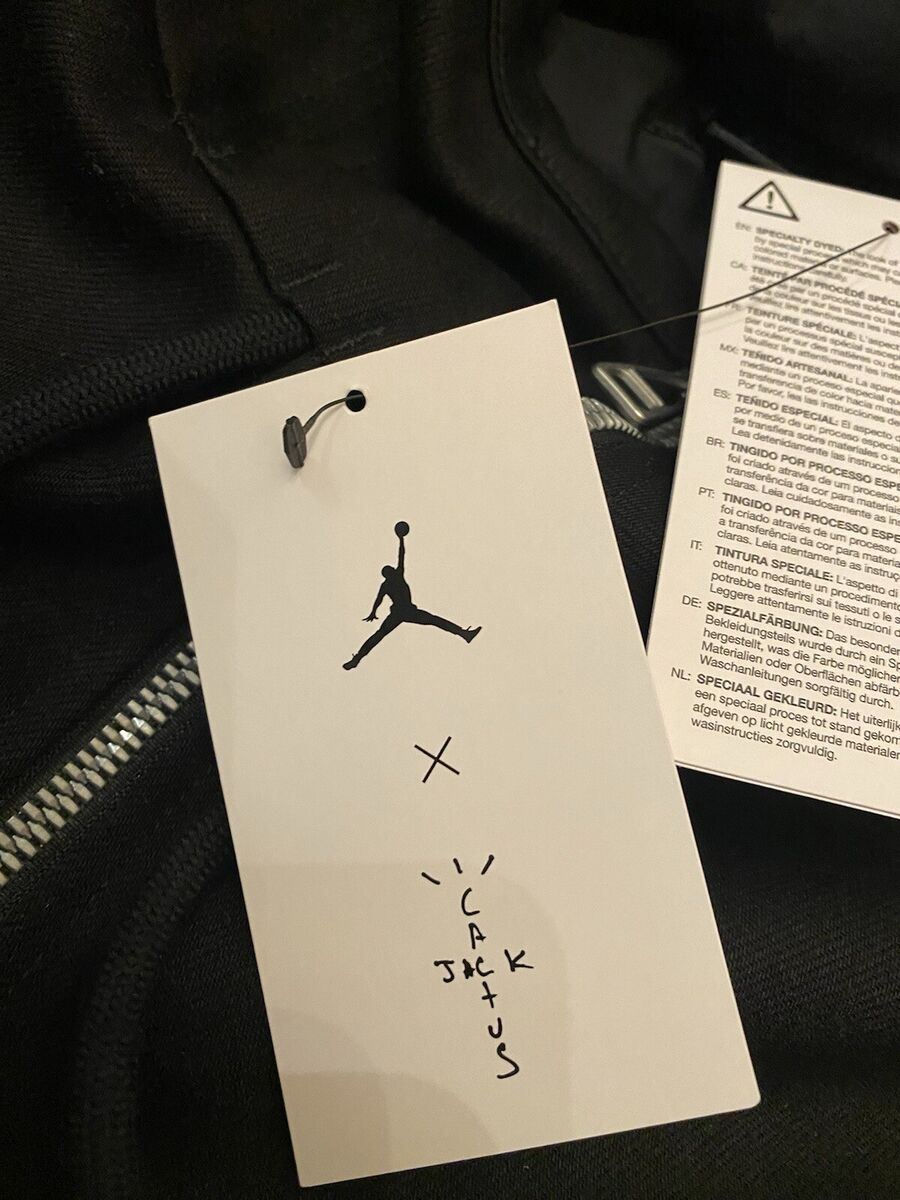 Jordan X Travis Scott Cactus Jack 1/2 Zip Jacket Mens US Jordan X Travis Scott Cactus Jack 1/2 Zip Jacket Mens US