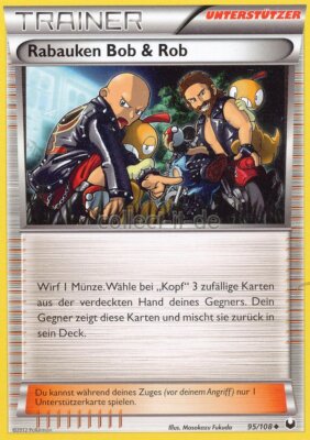 Pokemon Erforscher der Finsternis 95/108 - Rabauken Bob & Rob Deutsch