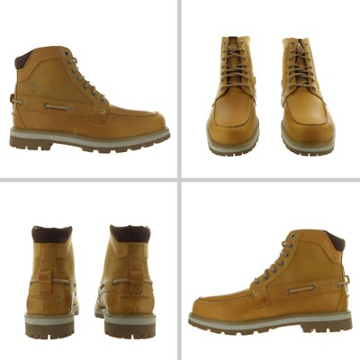 Timberland BRITTON ROAD MID Wheat Leather Boots Size 10 NIB