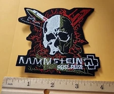 Rammstein Band Embroidered Iron/Sew On Patch