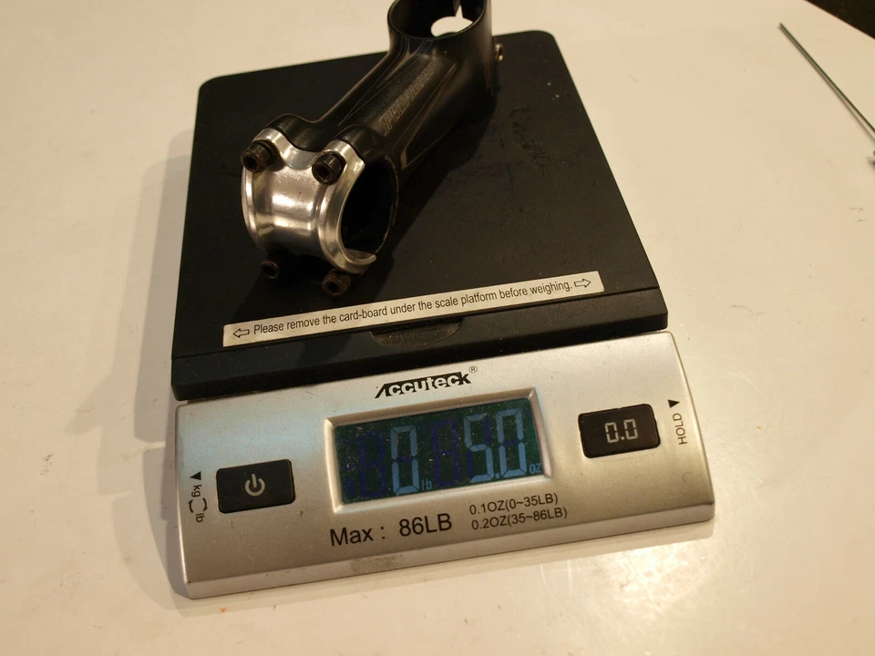 Vástago especializado 110 mm 6061 aleación +8 31,8 mm 1 1/8 sin rosca 142 g. Foto 4 de 4