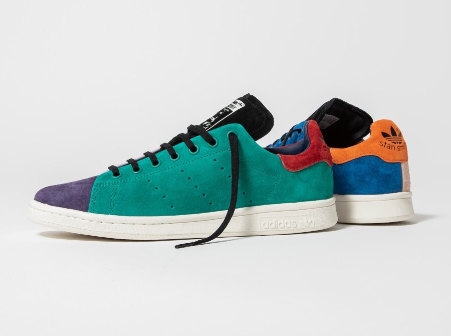 Adidas Stan Smith Recon Suede Mens Sneakers Mid Matched